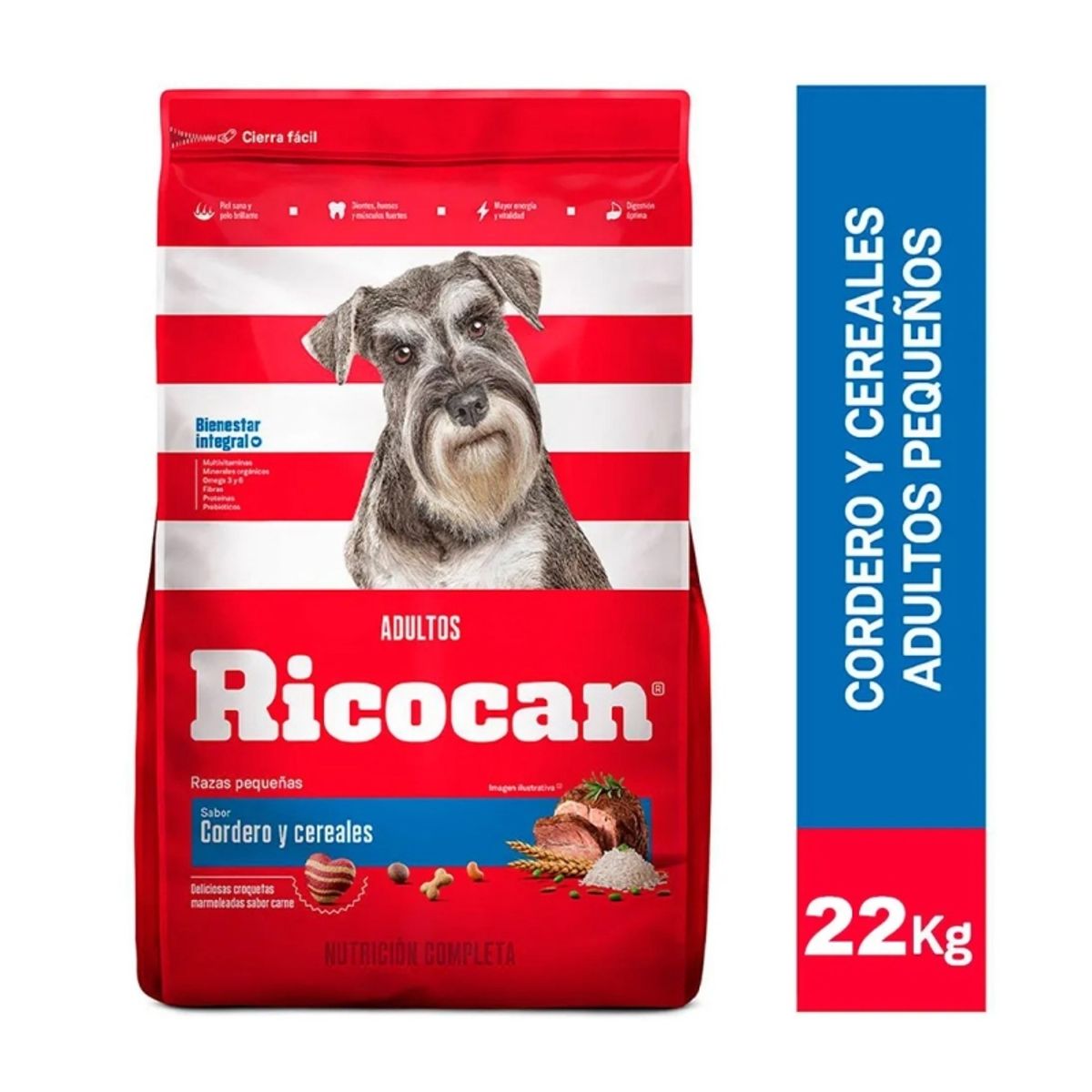 RICOCAN - Ricocan Adultos Cordero Razas Pequeñas 22 Kg