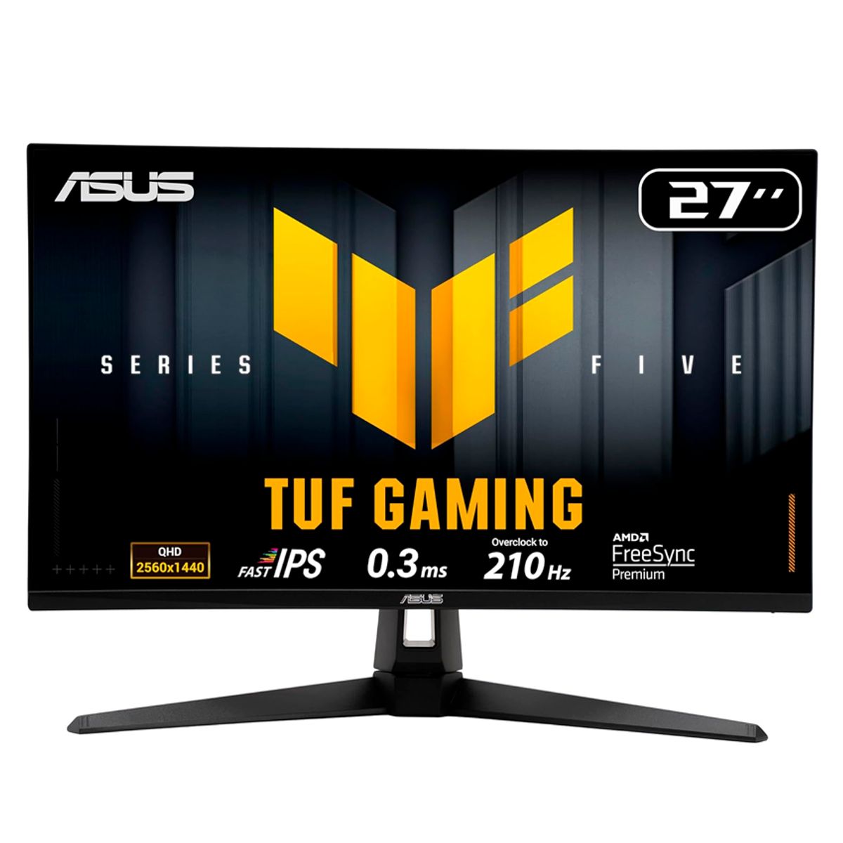 ASUS - monitor ASUS TUF Gaming VG27AQ5A  27" QHD IPS 210Hz 0.3ms FreeSync Premium