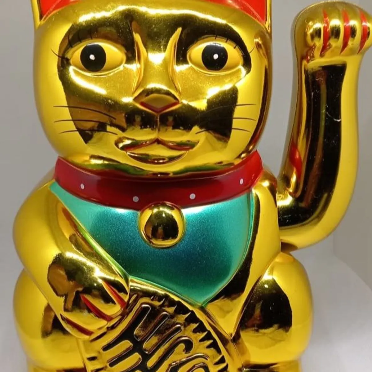 Gato Dorado de la Fortuna Grande Atrae Dinero y Prosperidad, marca GENERICO - Foto Principal