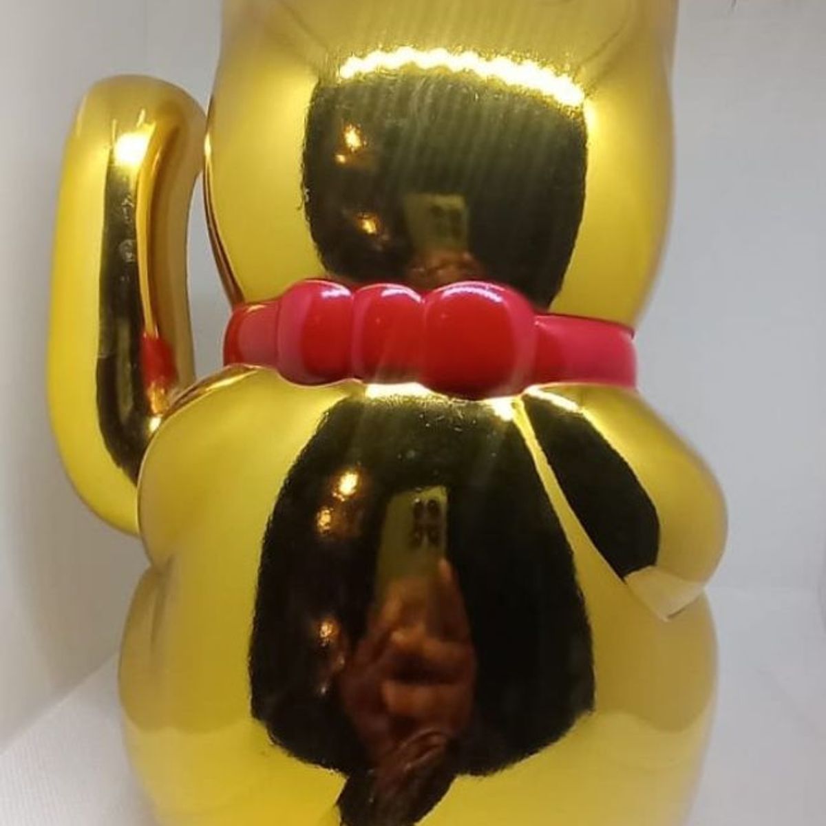 Gato Dorado de la Fortuna Grande Atrae Dinero y Prosperidad, marca GENERICO - Foto 2