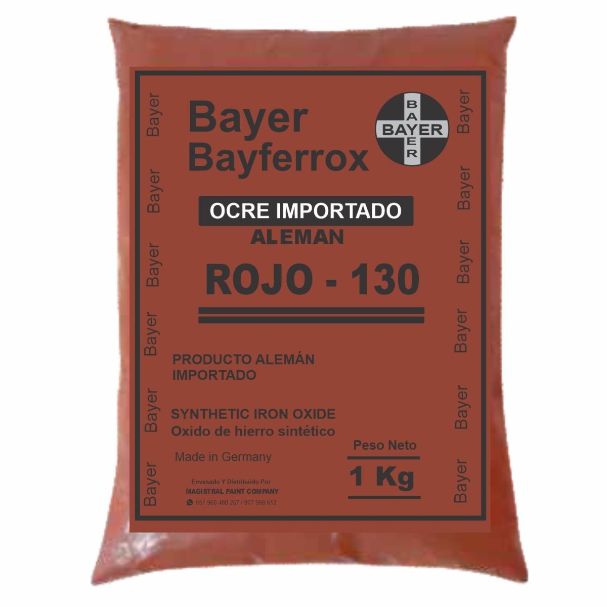 BAYER - Ocre Importado Rojo Bayferrox 1 KL