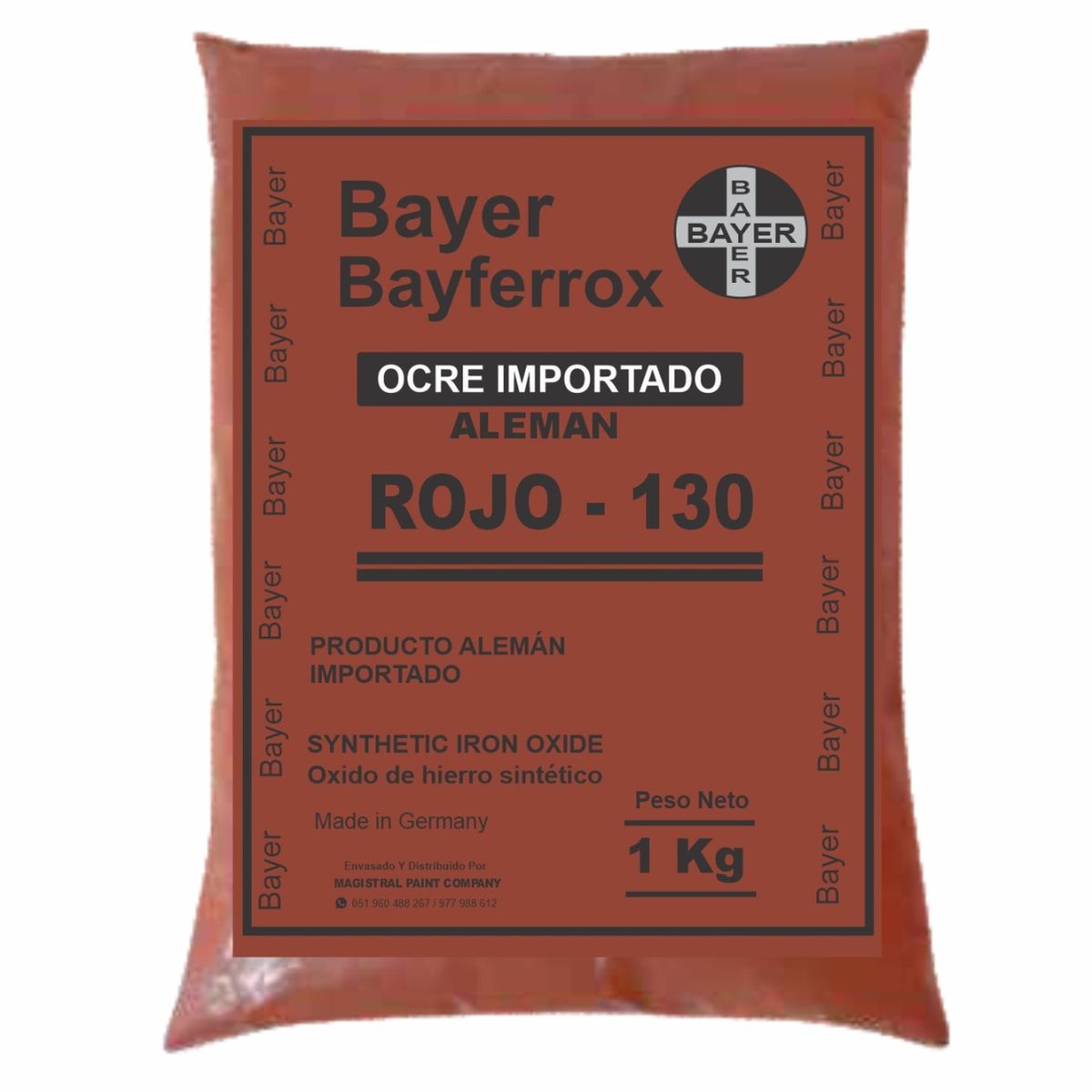 BAYER - Ocre Importado Rojo Bayferrox 1 KL