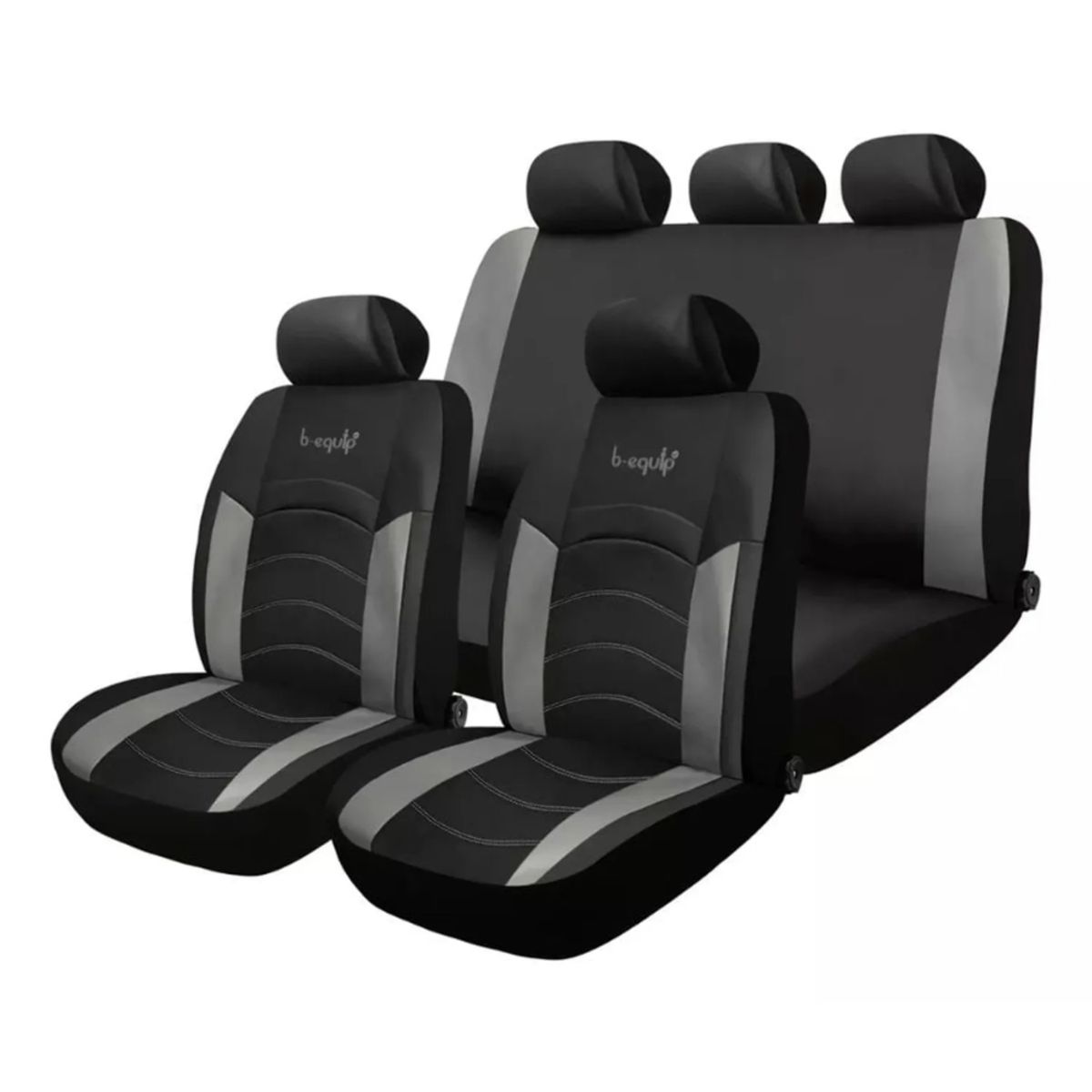 B EQUIP - SET DE FUNDAS ASIENTOS B-EQUIP PVC COMPLETO