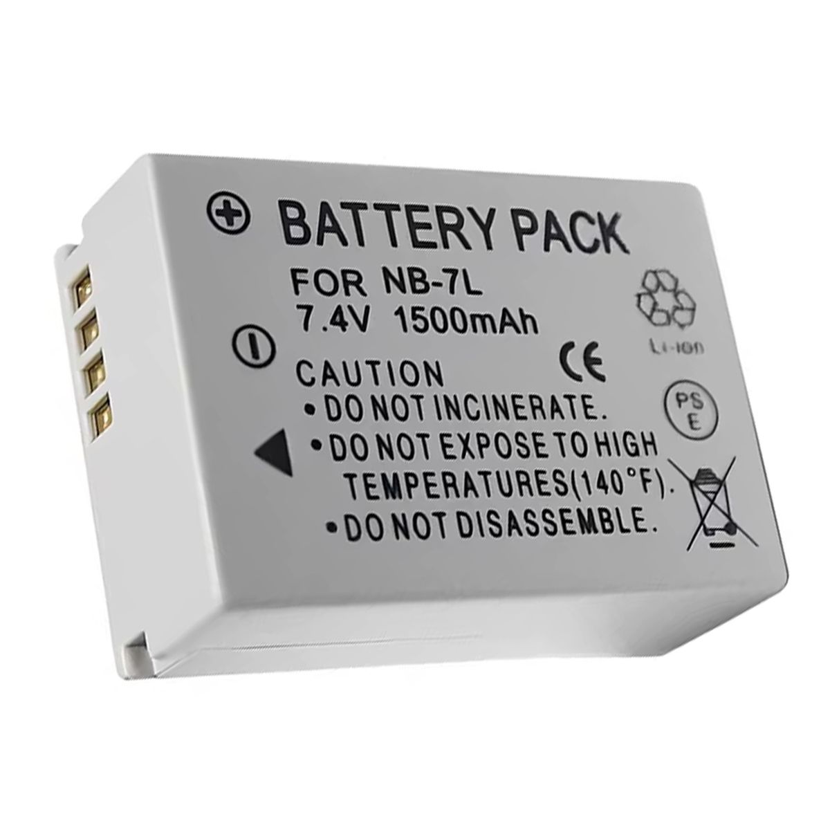 GENERICO - Bateria Para Canon Nb-7L Powershot G10 G11 G12 Sx30 Is Nb7L