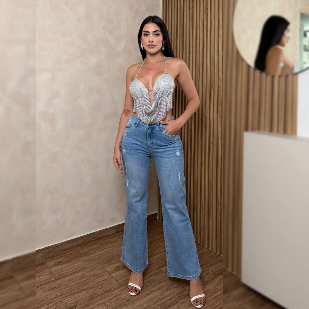 BENCUS JEANS - Pantalón Jeans Petite Confort Mujer