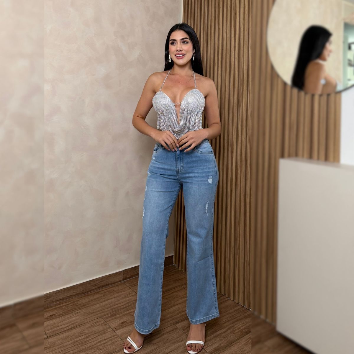 BENCUS JEANS - Pantalón Jeans Petite Confort Mujer