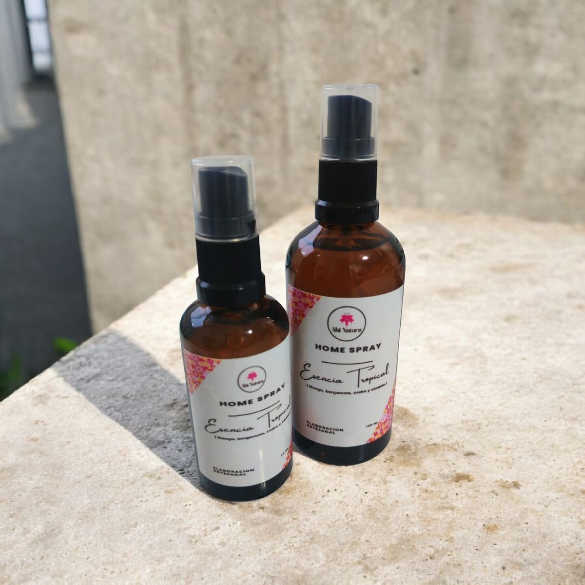 GENERICO - Pack Home Spray Aromatizadores de Ambiente y Textil  Esencia Tropical