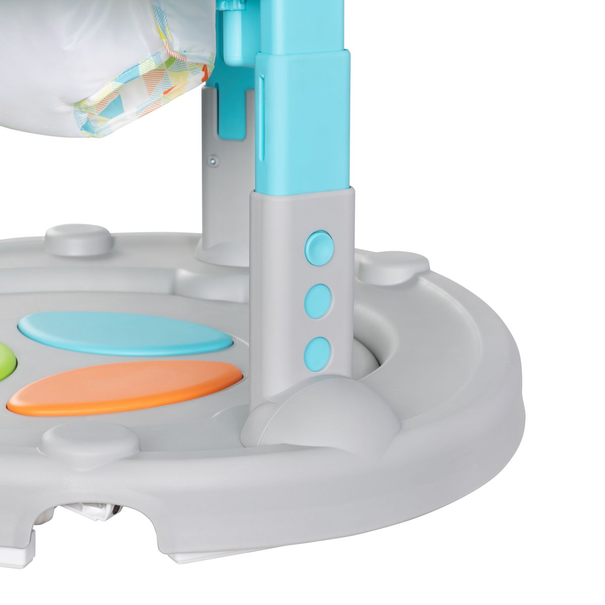 BABY TREND - Andador Centro de Actividades EZ Ride Bounce n’ Dance 4 en 1 Azul y Gris hasta 12 kg