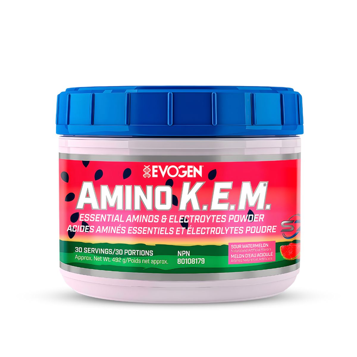 EVOGEN - Amino K.E.M 30 servicios - Aminoácidos y Electrolitos Evogen - Watermelon