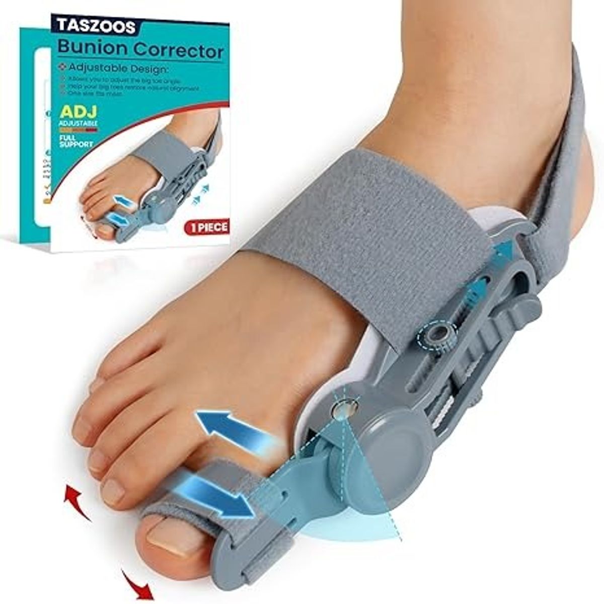 GENERICO - Corrector Ajustable de Juanete para Dedo Pulgar del Pie