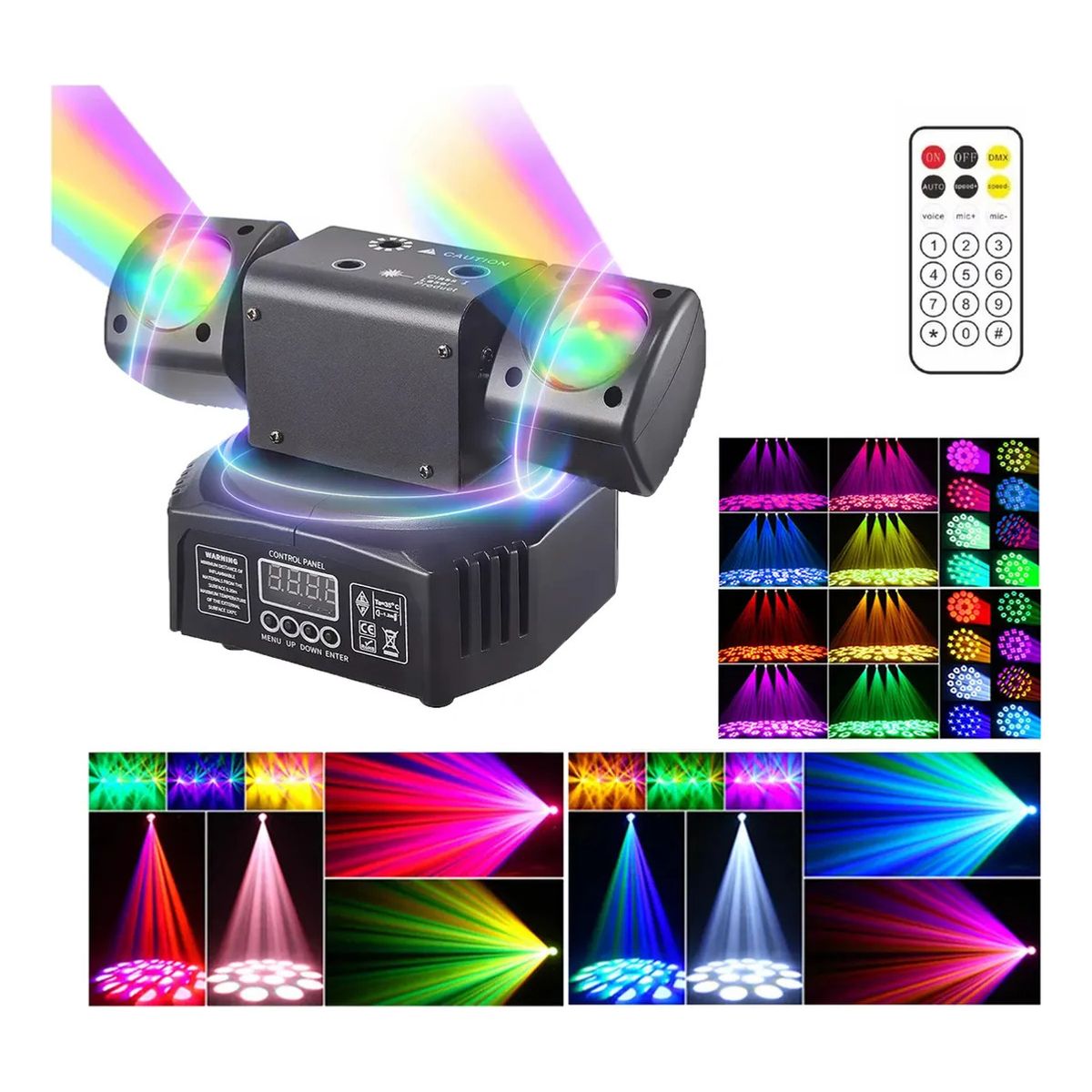 U BUY - Cabeza Movil Roboticas Led Lluz Dj Luces De Escenario