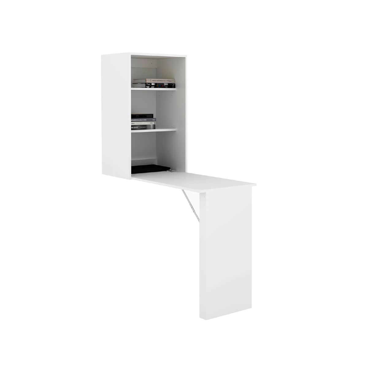 BONNO - Escritorio Plegable Multifuncional Kenay Blanco Bonno