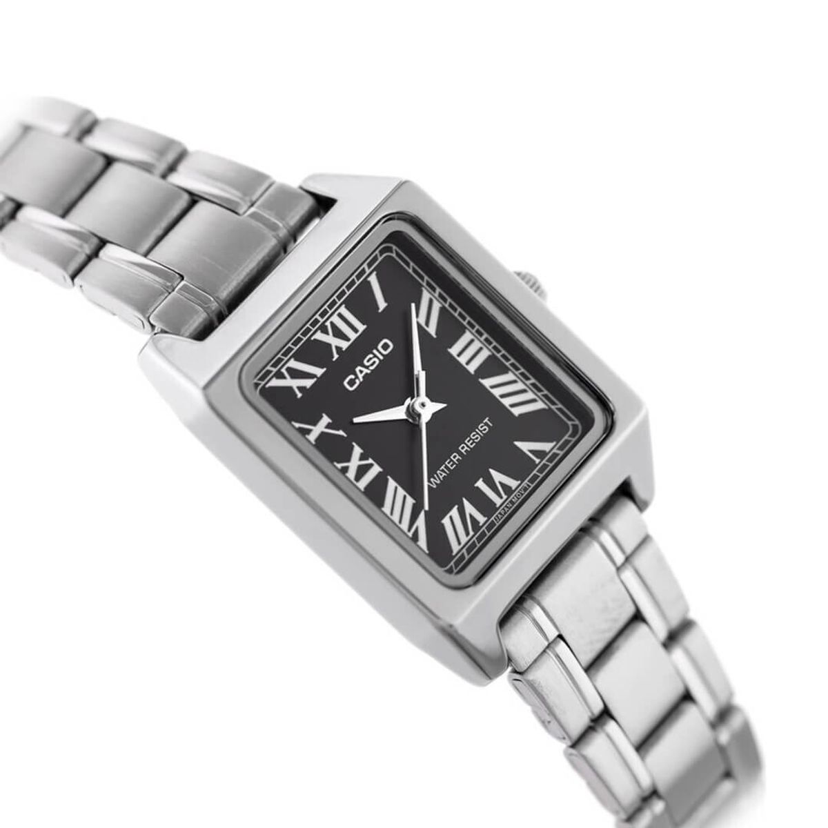 CASIO - Reloj Casio LTP-V007L-7B2 Mujer Cuero Marrón / Blanco