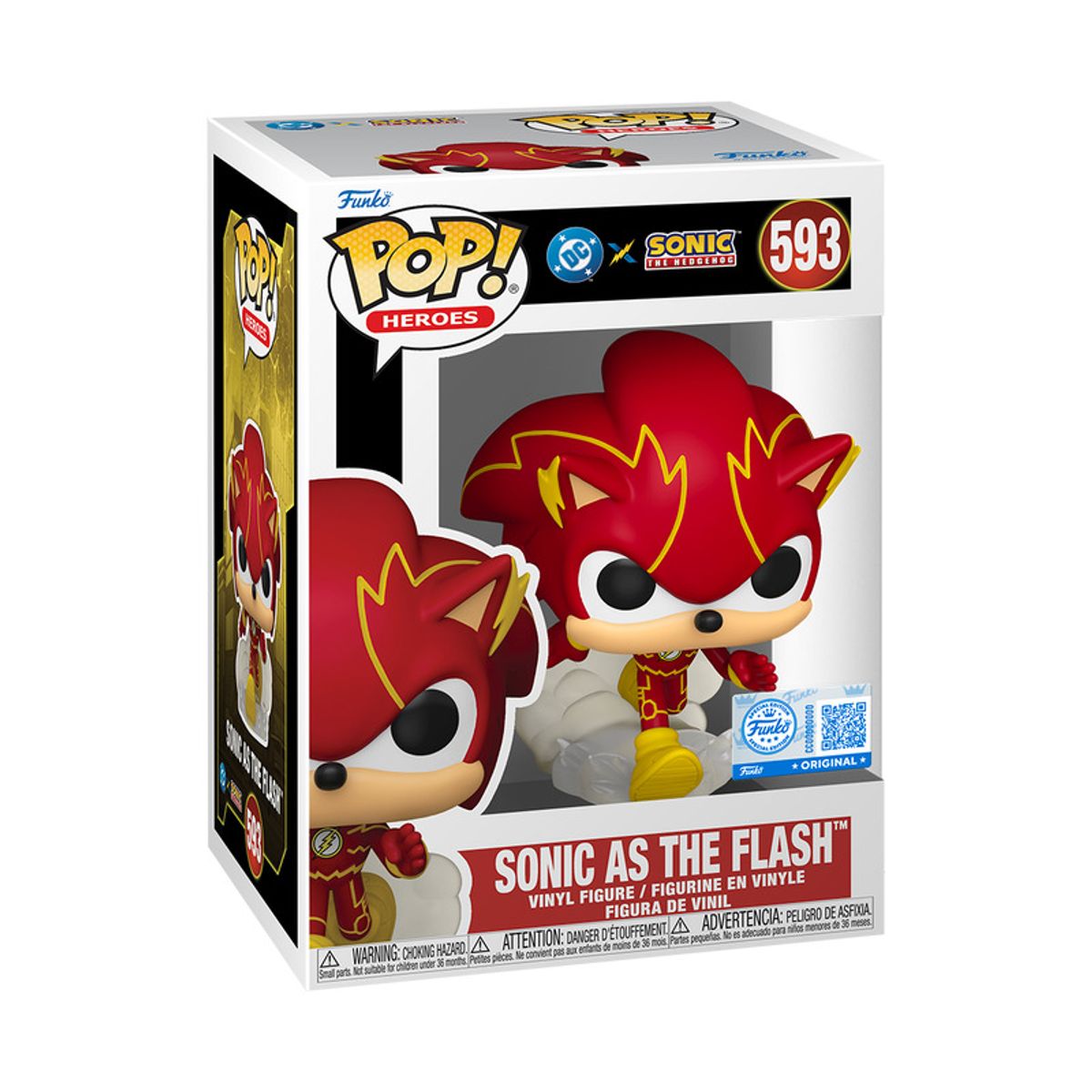 FUNKO - Funko Pop Sonic as The Flash 593 Special Edition