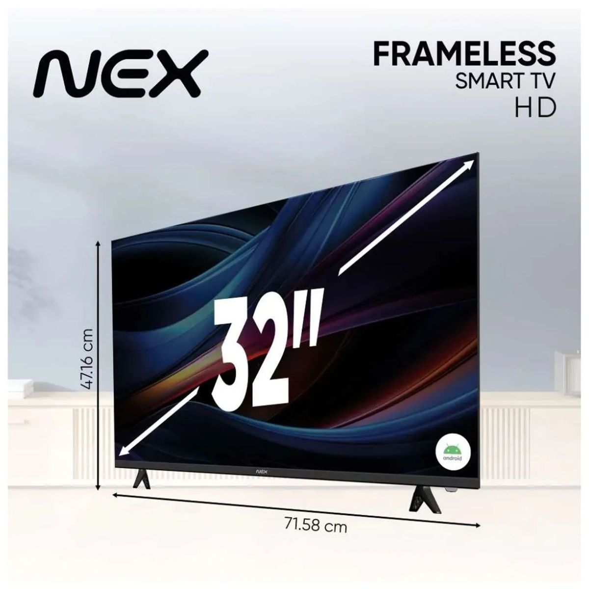 NEX - Televisor Nex 32 HD Smart TV TVLED32S