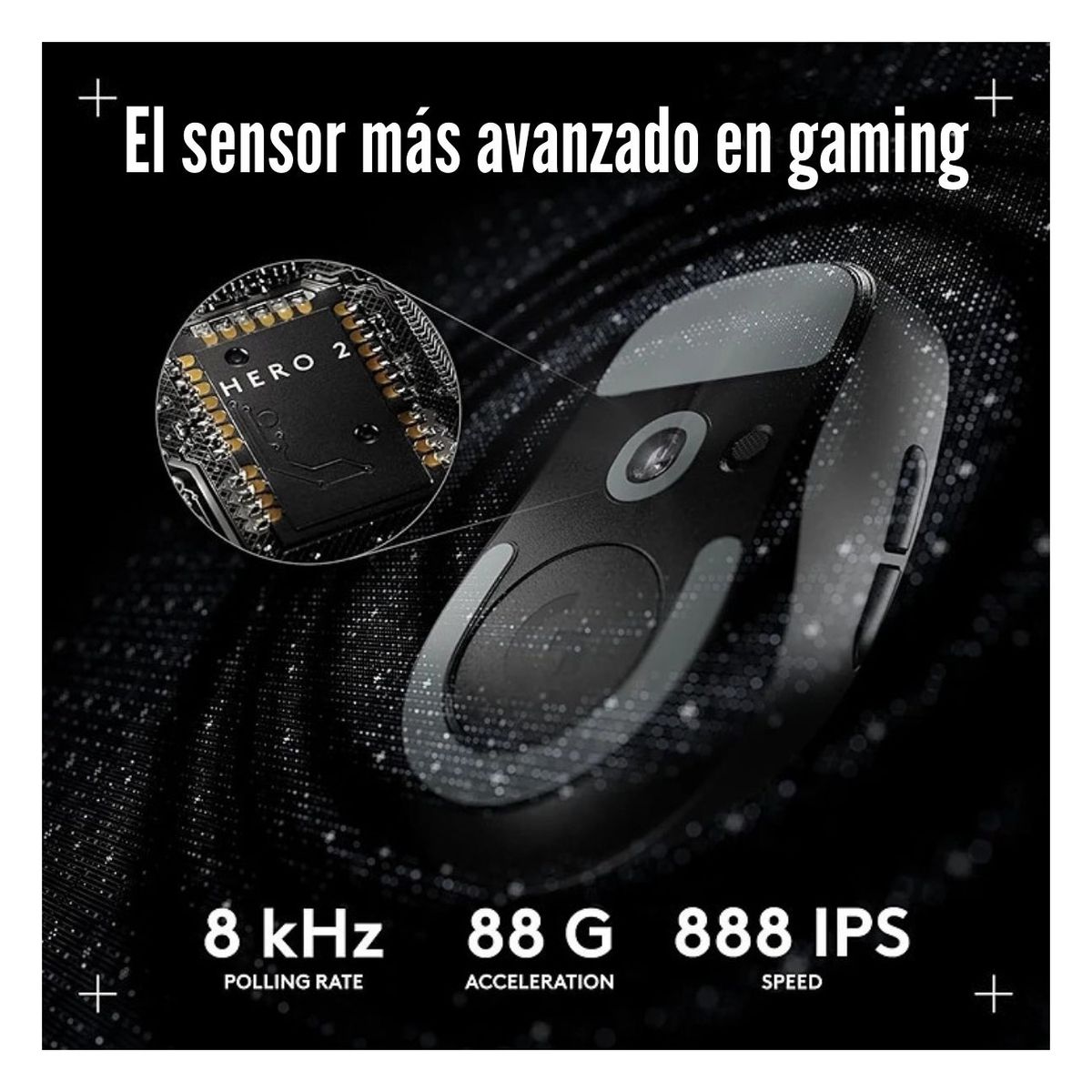 LOGITECH - Logitech G - Mouse Pro X Superlight 2c Wireless - Negro