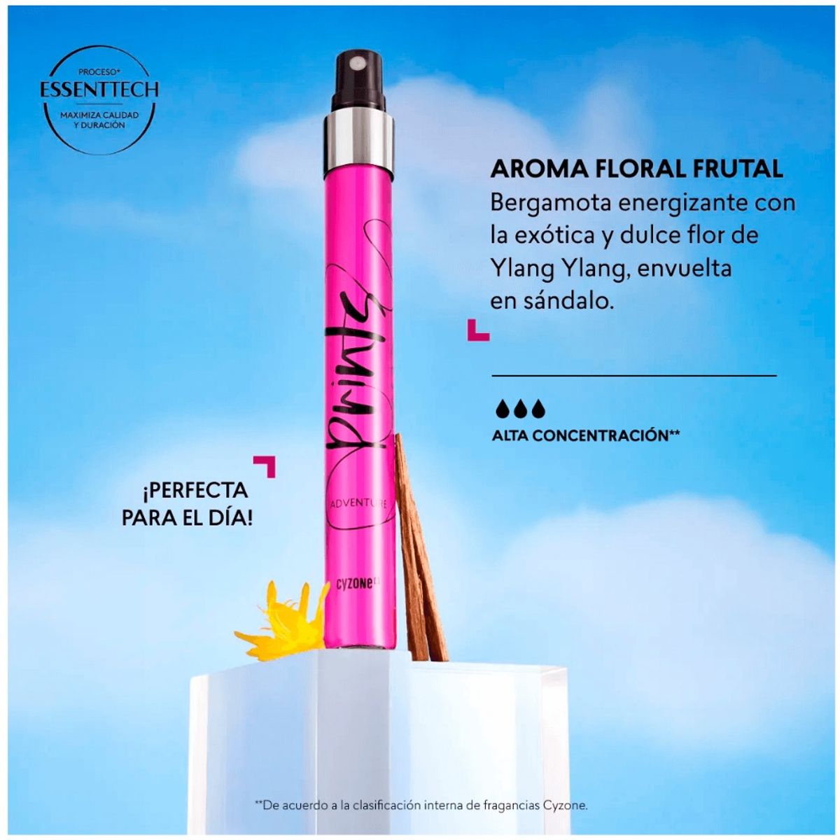 CYZONE - Prints Adventure Perfume para mujer 30 ml