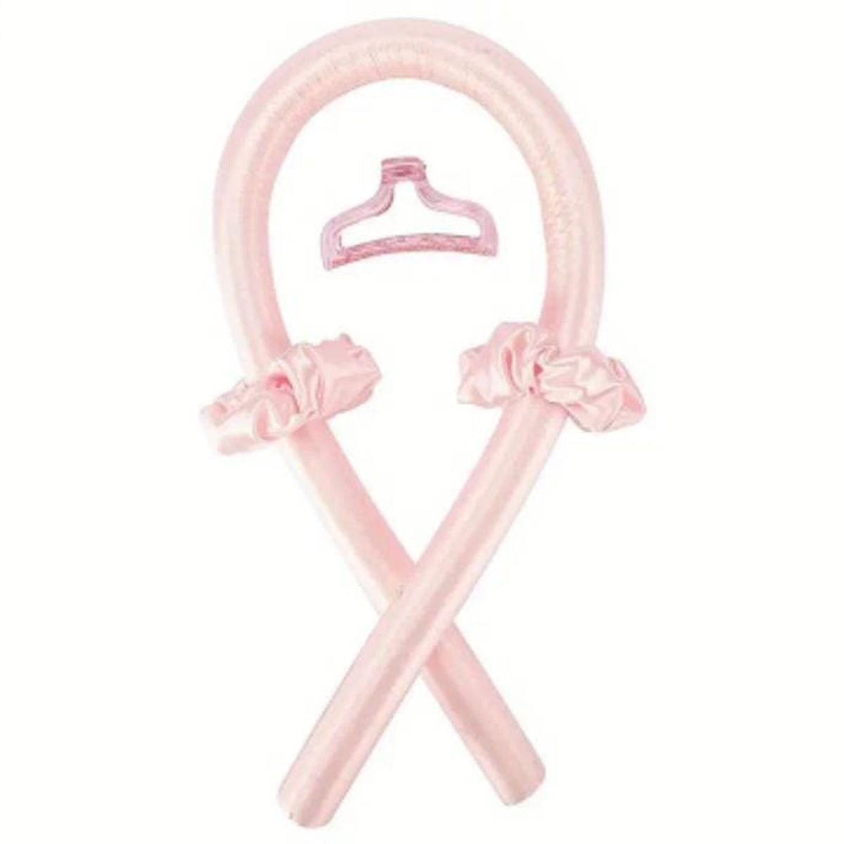 MORITA BAG STORE - SET RIZADOR DE CABELLO SIN CALOR ROSADO