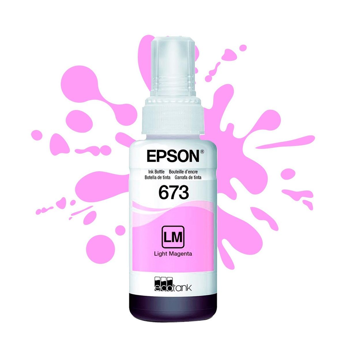 EPSON - Botella de tinta EPSON Magenta Light T673