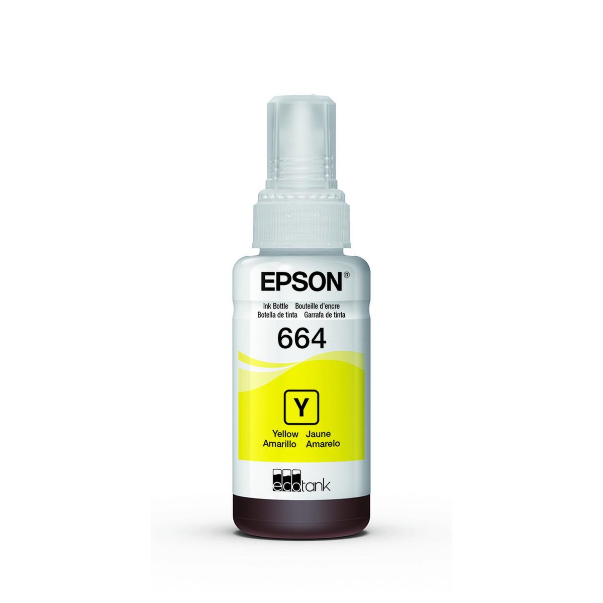 EPSON - Botella de tinta EPSON Amarilla T664