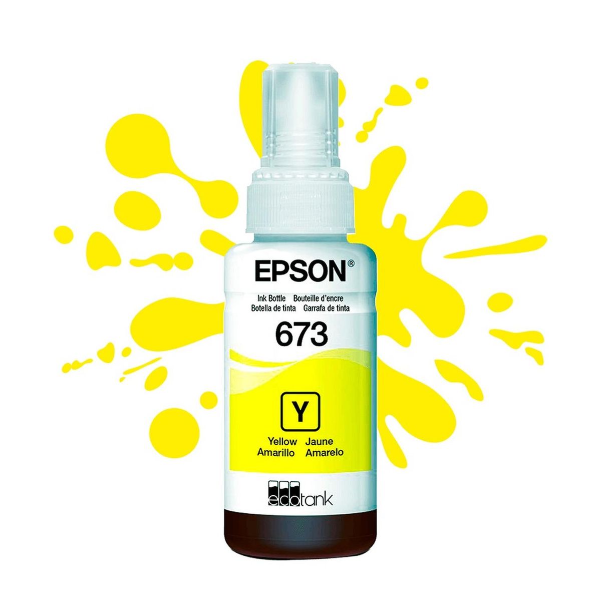 EPSON - Botella de tinta EPSON Amarilla T664