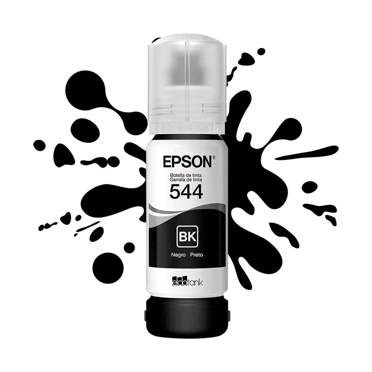 EPSON - Botella de tinta EPSON Negra T544