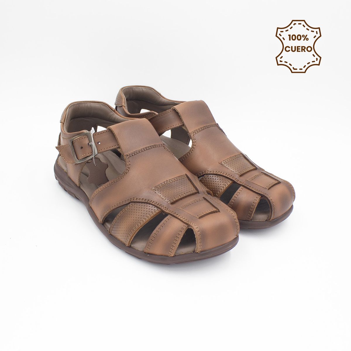 FAR WEST - Sandalias Franciscanas Hombre y Mujer Leandro Cuero Toffe