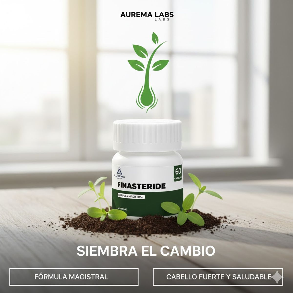 GENERICO - FINASTERIDE 60 CAPSULAS