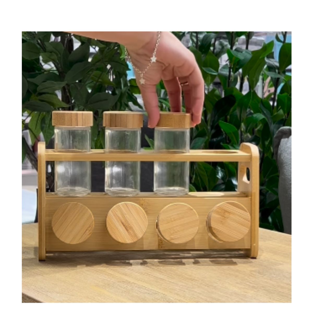 GENERICO - SET DE CONDIMENTEROS 2 NIVELES