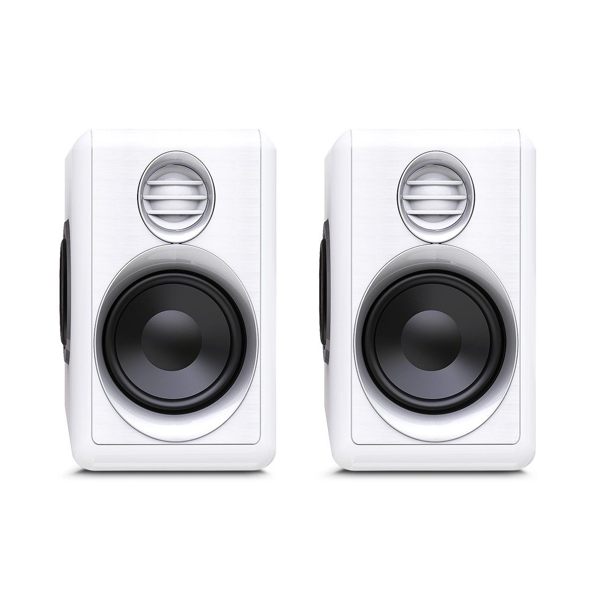 MICRONICS - Parlante Usb para PC Gamer Blanco Micronics Iron - MIC S314