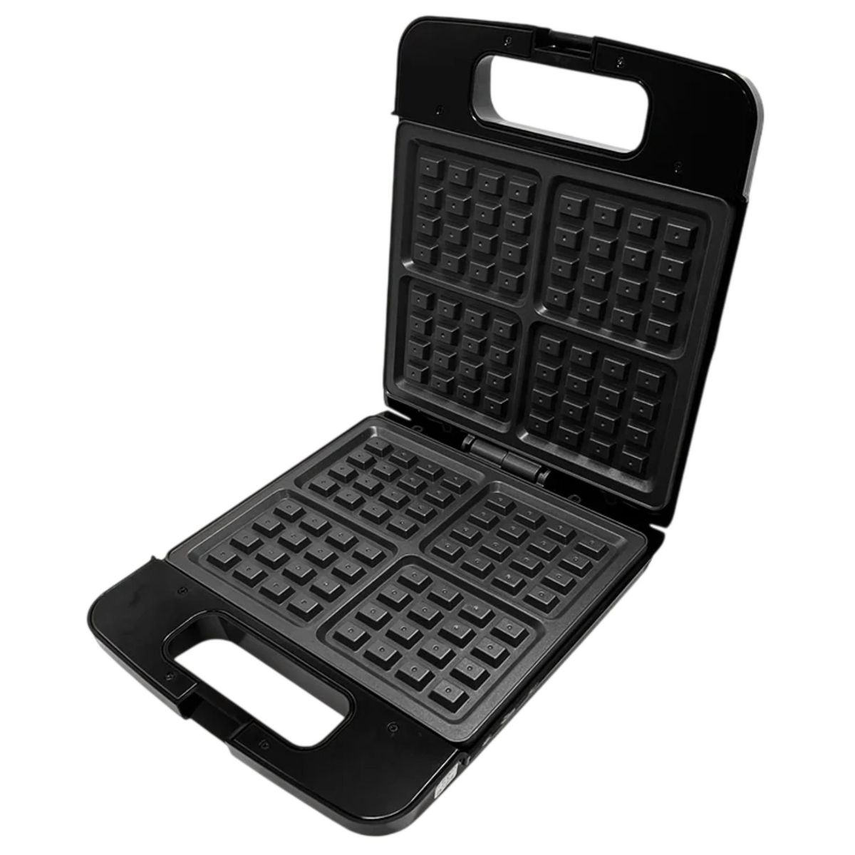 FINEZZA - Waflera Finezza FZ- 827WF4  4 piezas Antiadherente 1400 Watts Negro