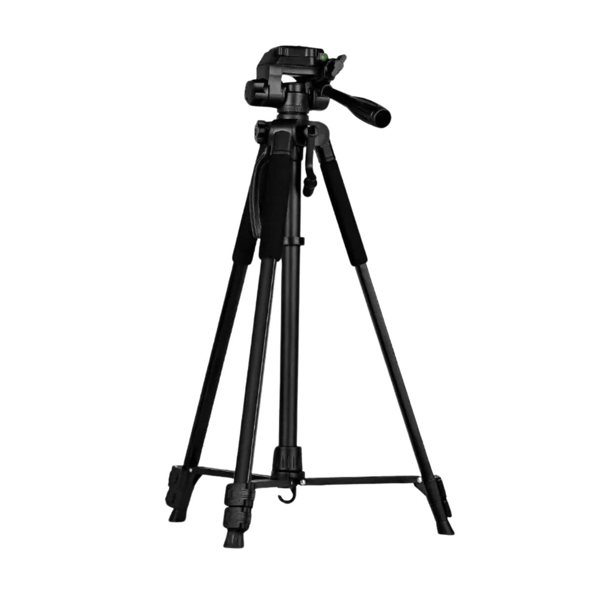 SEISA - Tripode Soporte Para Celular y Camara Color Negro Plegable Profesional 160cm