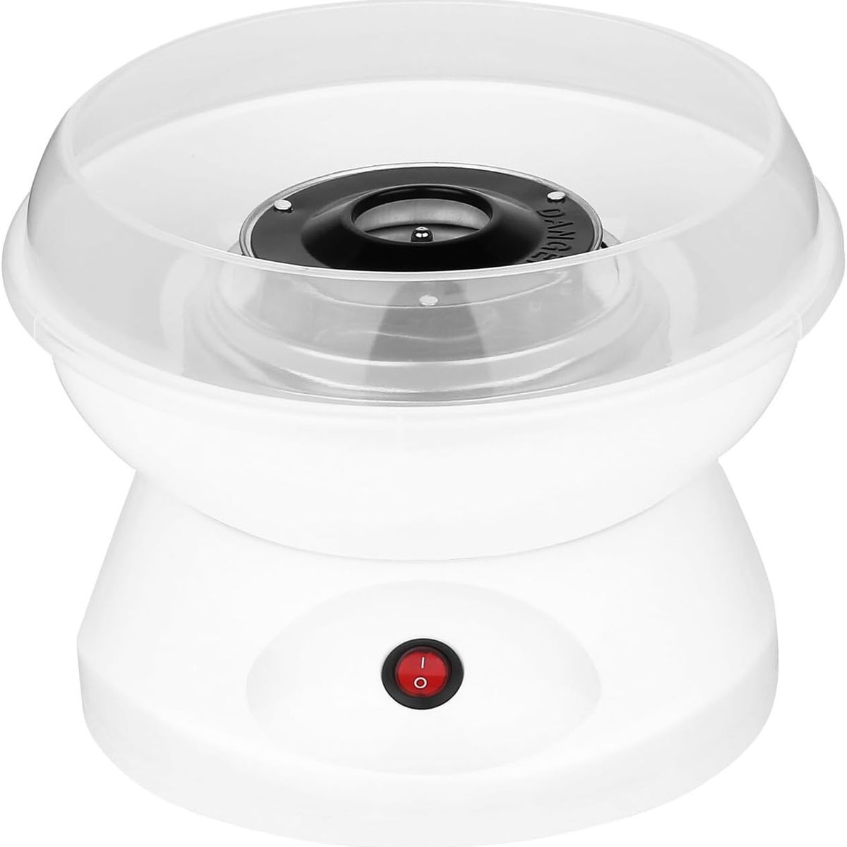 GENERICO - MINI MÁQUINA ELÉCTRICA PORTATIL DE ALGODON DE AZÚCAR-BLANCO