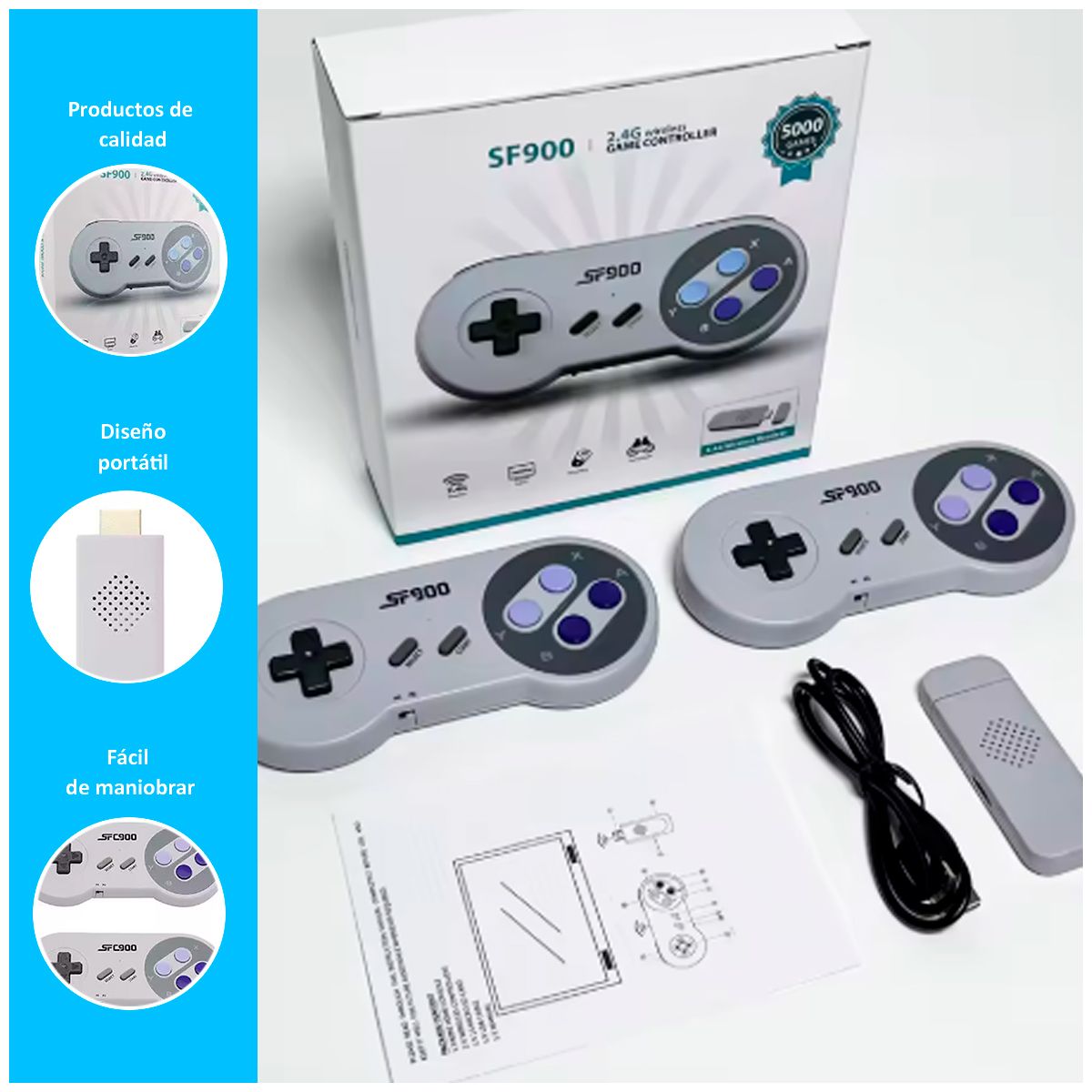 GENERICO - Consola de Juegos SF900