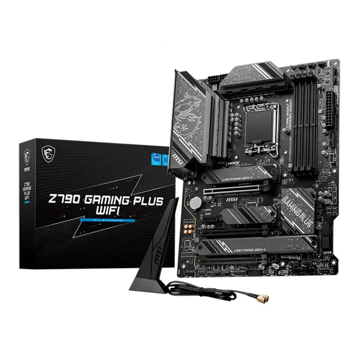 Msi - Placa Base Msi Z790 Gaming Plus Wifi D5 Atx - Rendimiento Óptimo Para Juegos Y Conectivida