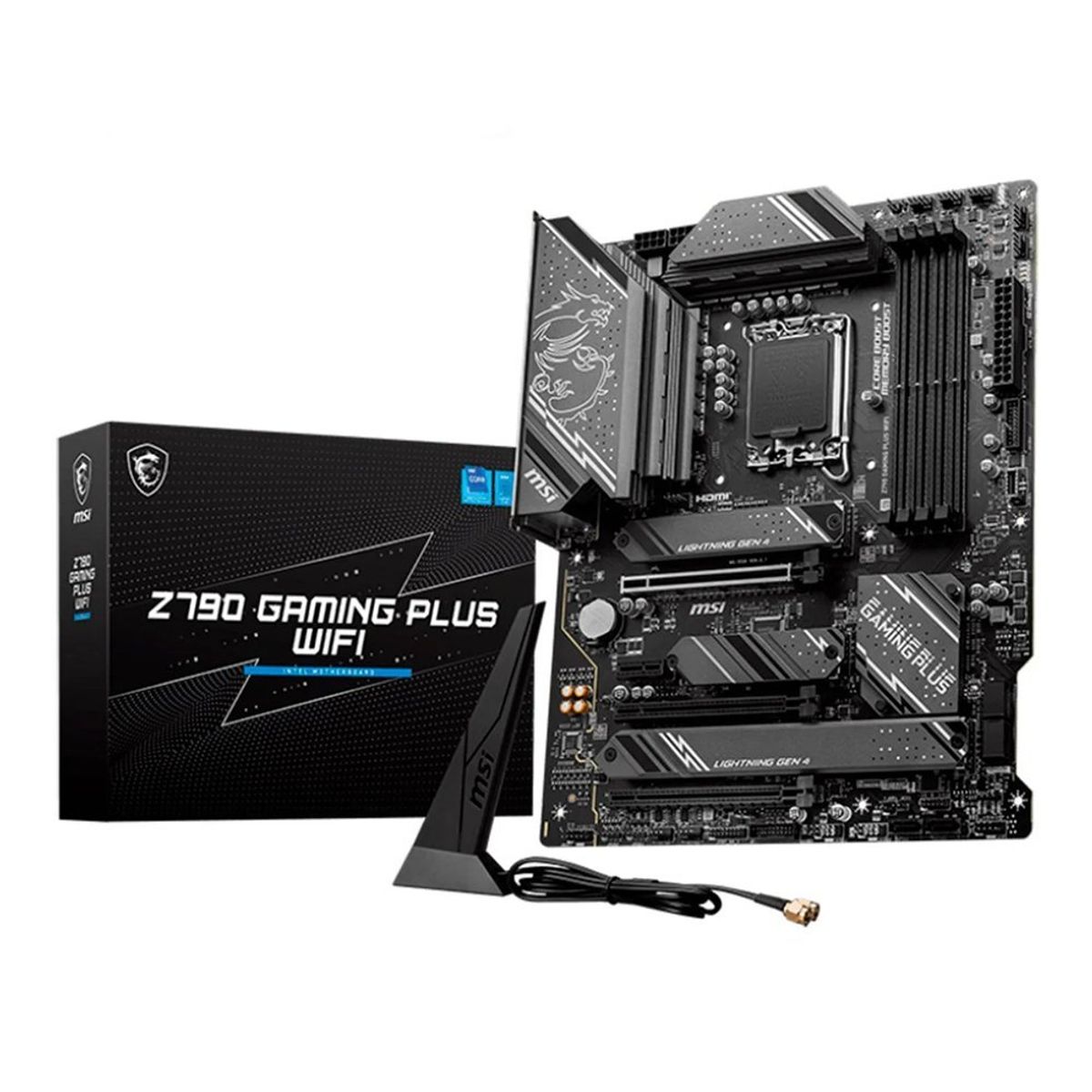 Msi - Placa Base Msi Z790 Gaming Plus Wifi D5 Atx - Rendimiento Óptimo Para Juegos Y Conectivida