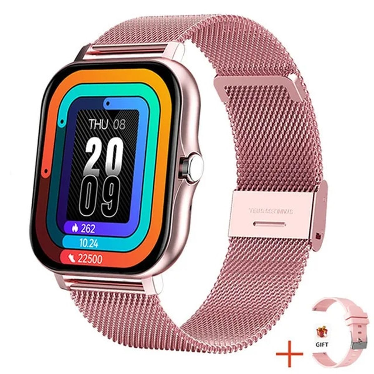 XIAOMI - Audífonos Bluetooth Redmi Buds 4 Active y Reloj Inteligente Y13-Rosa