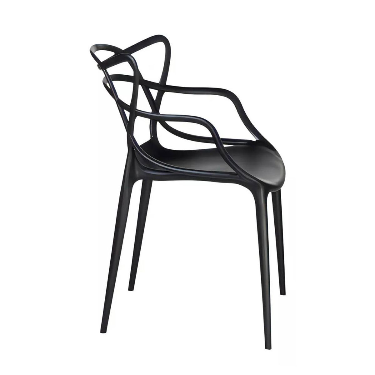 Silla de comedor Nordica Negro, marca GENERICO - Foto 2