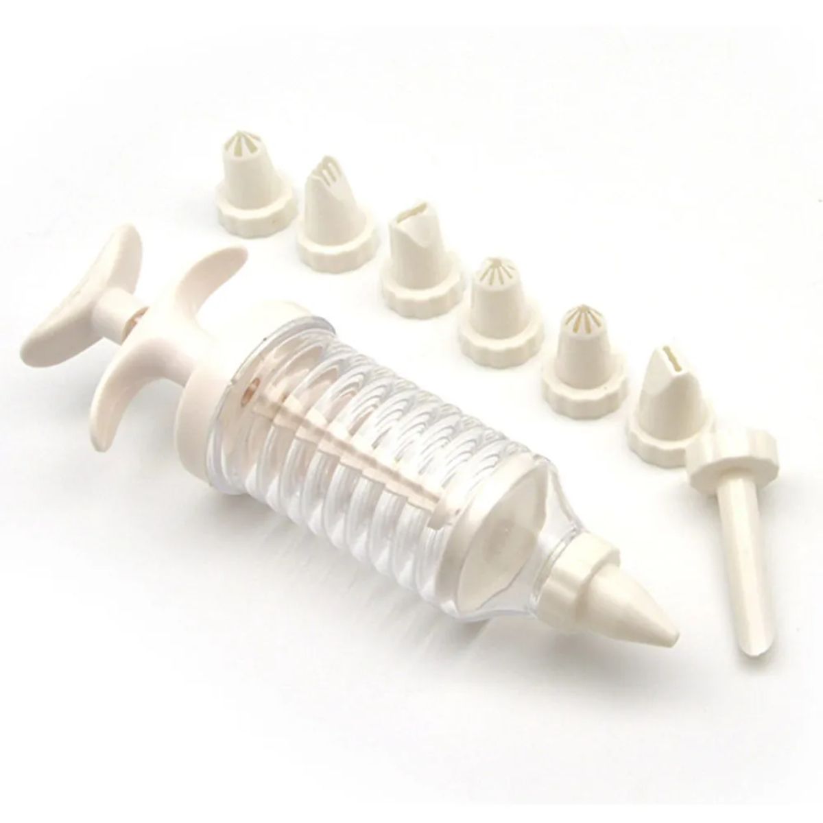 GENERICO - Juego Jeringa Y Boquillas De Repostería 9 Piezas