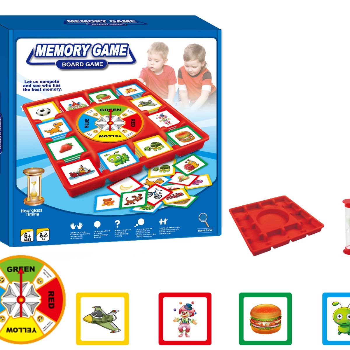 GENERICO - Juego de mesa de memoria entrena memoria