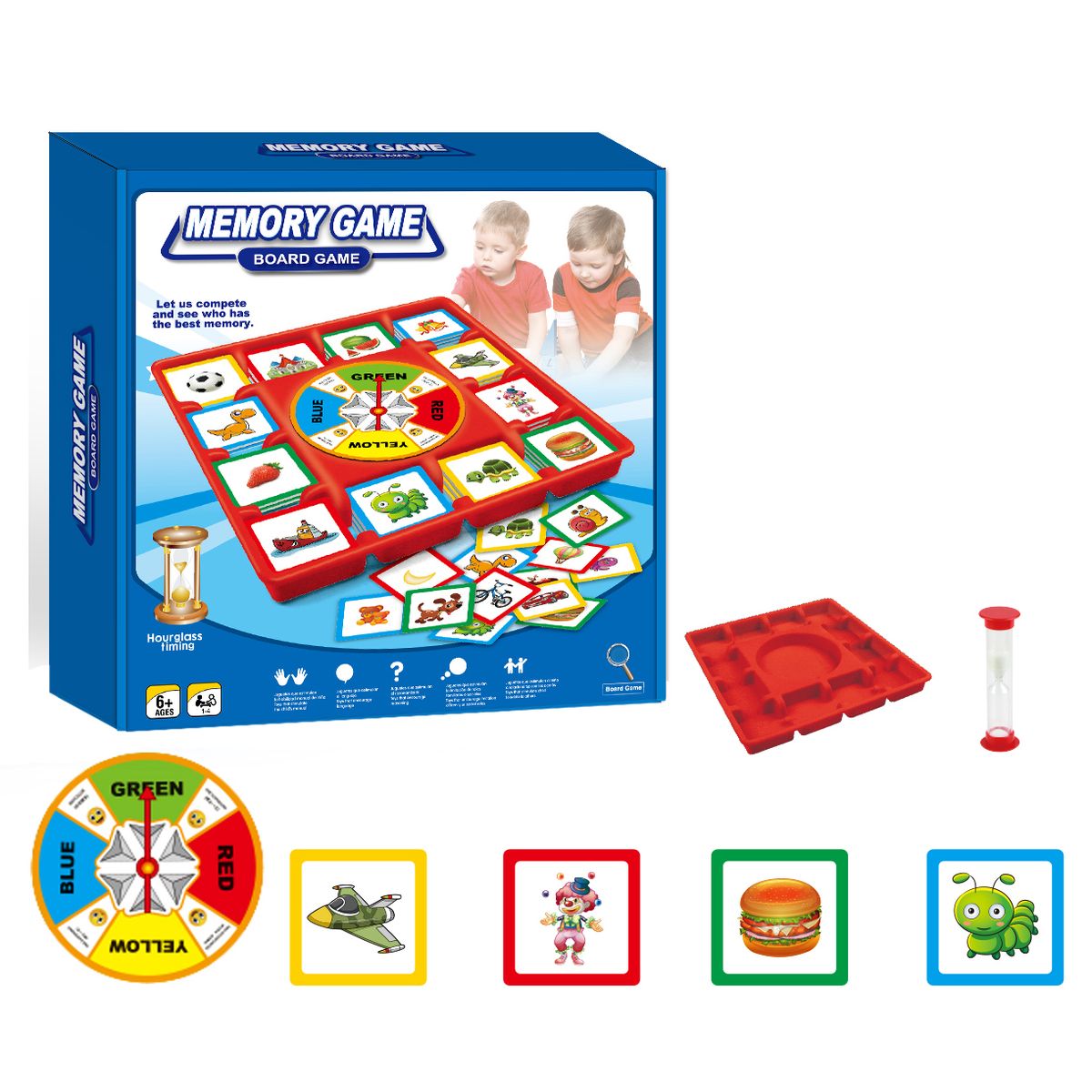 GENERICO - Juego de mesa de memoria entrena memoria