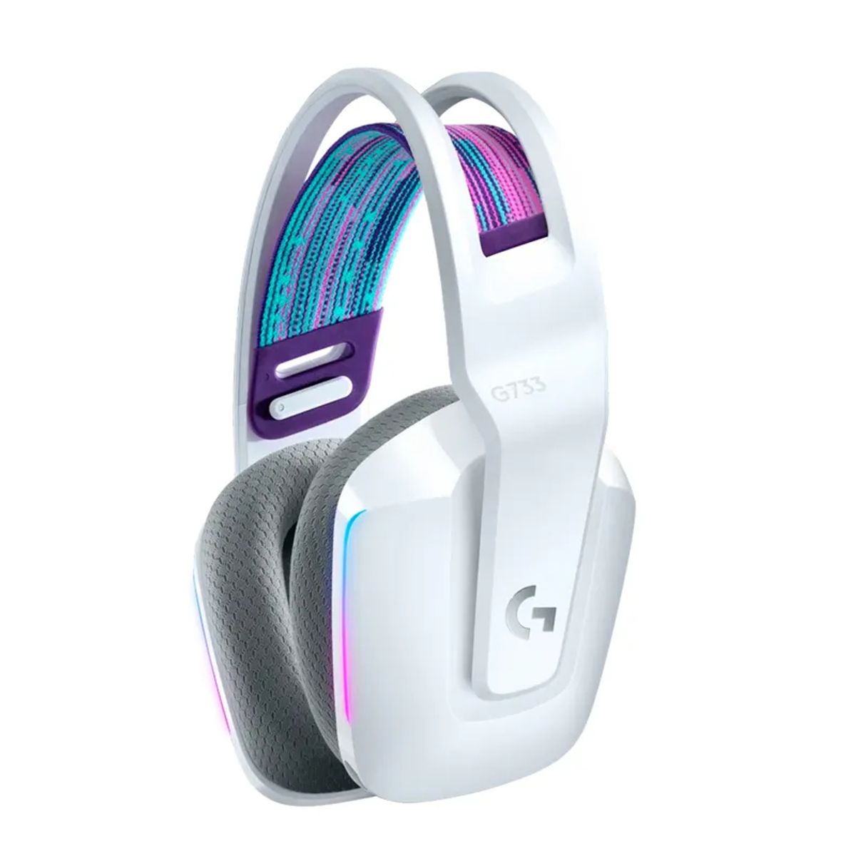 LOGITECH - Audifono Gamer Inalambrico Logitech G733 RGB HeadphoneX 20