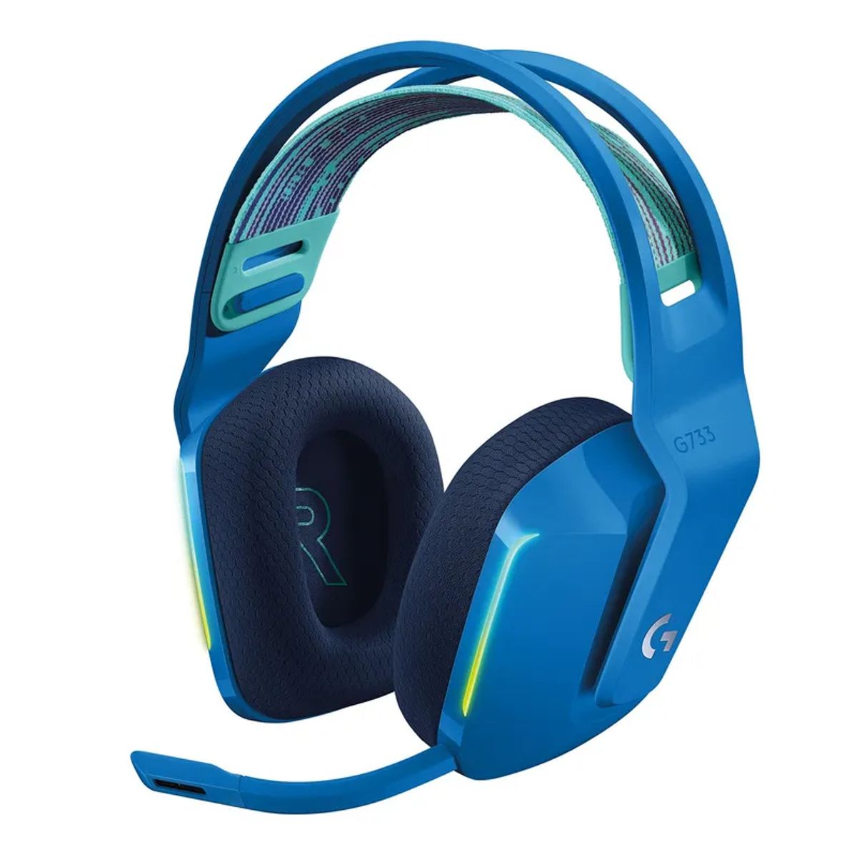 LOGITECH - Audifono Gamer Inalambrico Logitech G733 RGB HeadphoneX 20