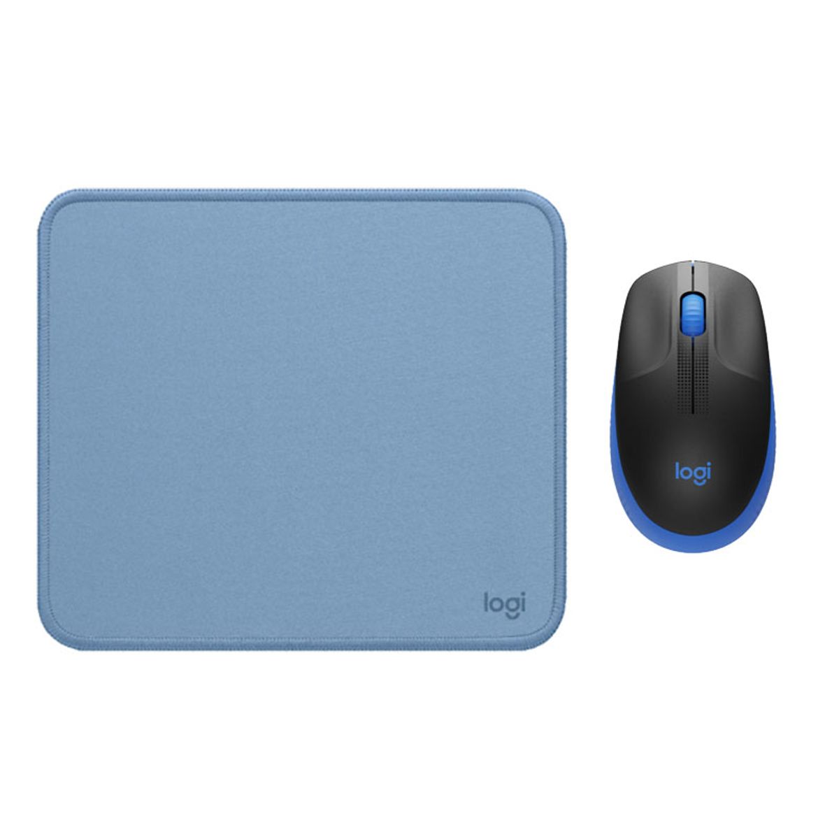LOGITECH - COMBO LOGITECH MOUSE M190 Y PAD MOUSE 200x230