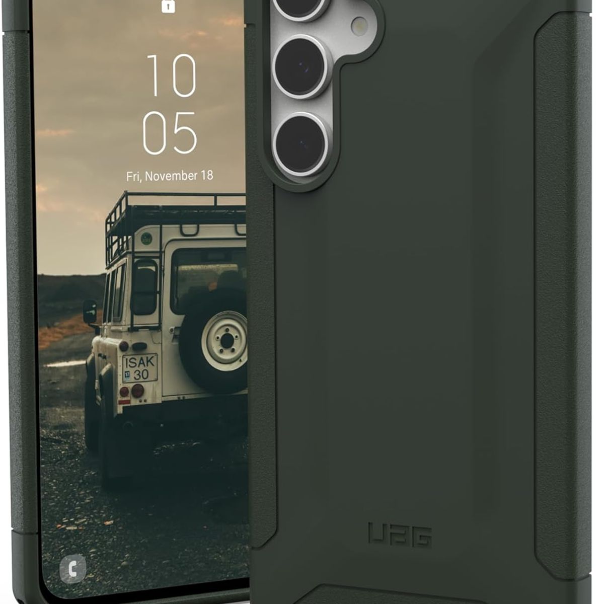 URBAN ARMOR GEAR - Case Galaxy S24 FE UAG Scout Protección Grado Militar Verde