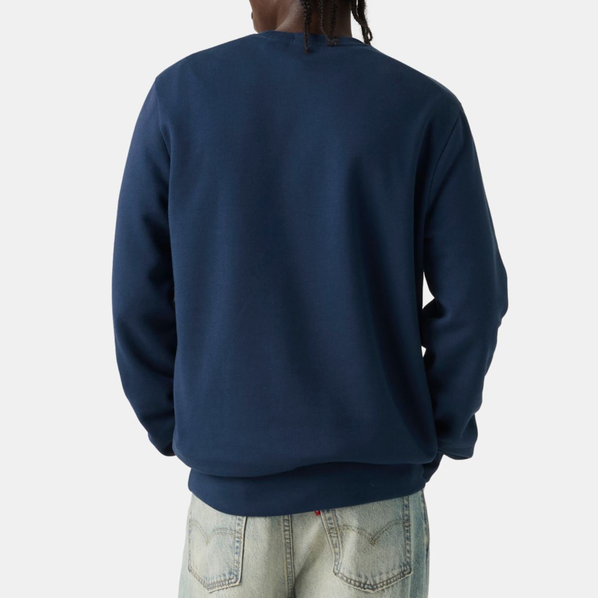 LEVIS - Polerón Hombre Standard Graphic Crew Azul Levis