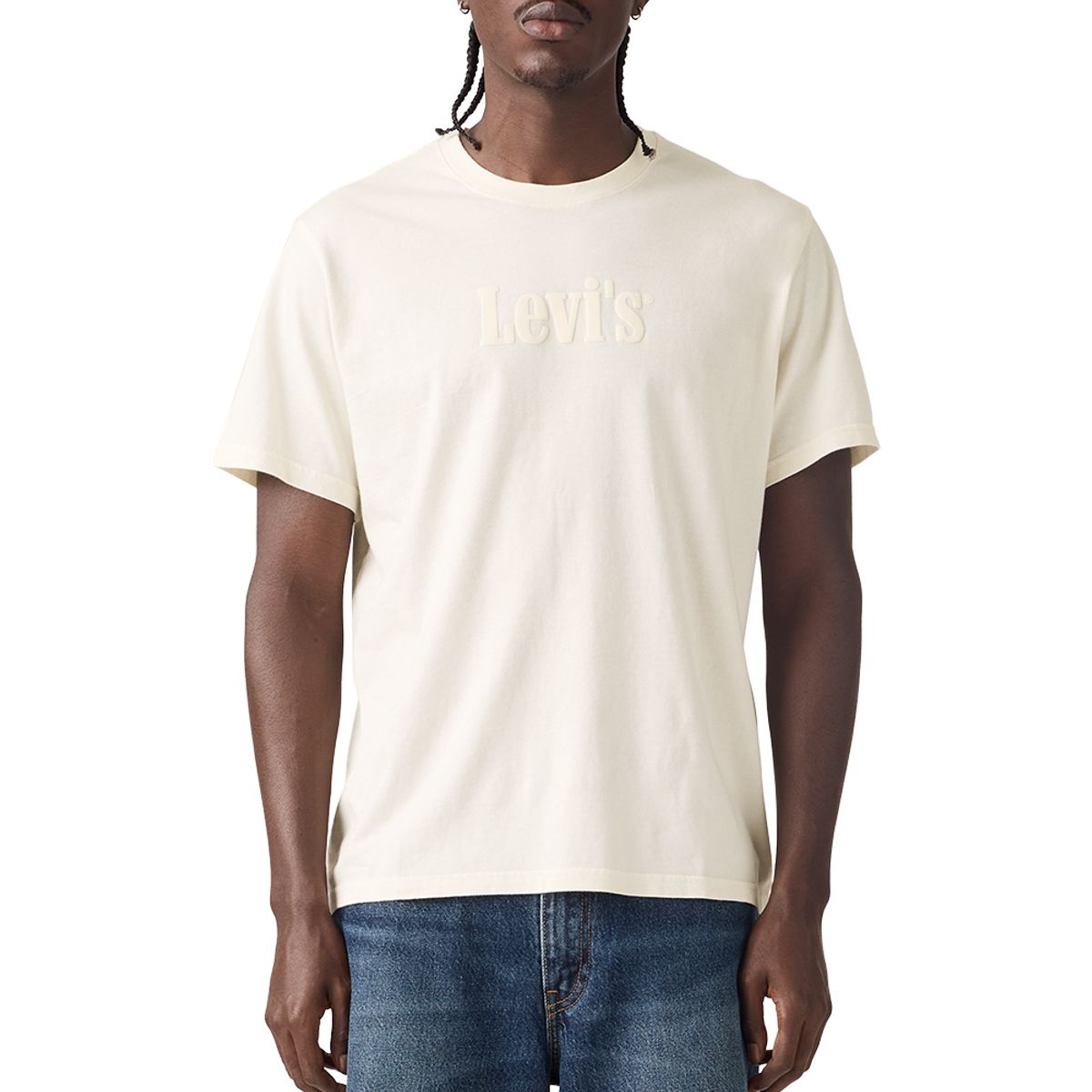 LEVIS - Polo Hombre Ss Relaxed Fit Tee Beige Levis