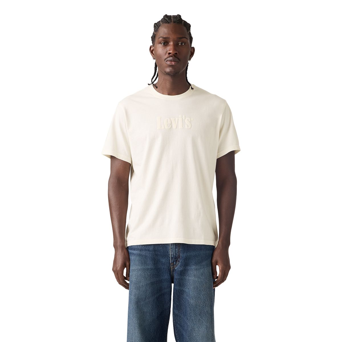 LEVIS - Polo Hombre Ss Relaxed Fit Tee Beige Levis