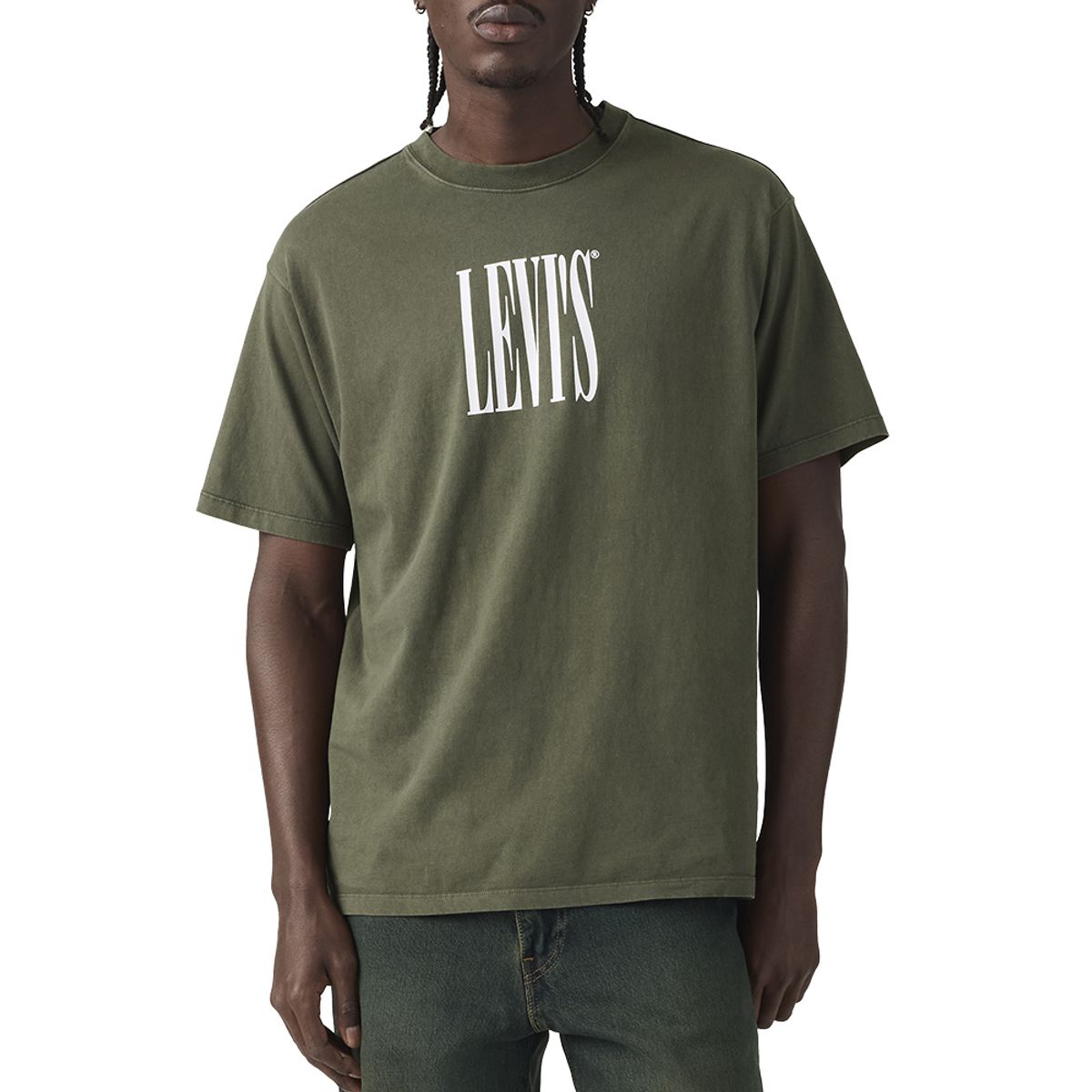LEVIS - Polo Hombre Vintage Fit Graphic Tee Verde Levis