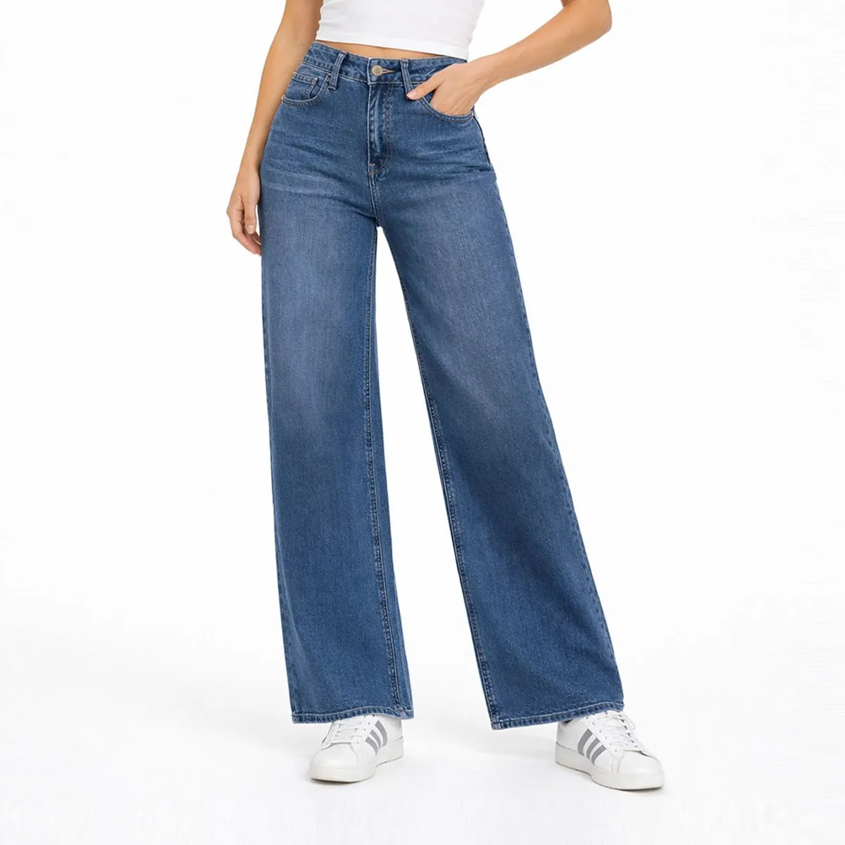COTTON'S JEANS - JEAN WIDE LEG PARA MUJER COTTONS JEANS ALIA